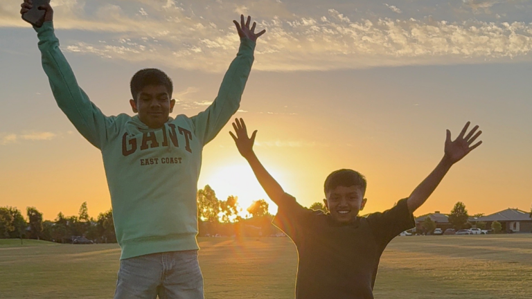 Father’s death leads Melbourne brothers Ryan and Dhanush to seek community help to continue schooling