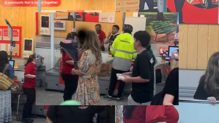 “All of you are putrid f…ing dogs”: Alleged racist slurs and spitting at Uber Eats driver by teenage girls at Sydney supermarket as police investigate