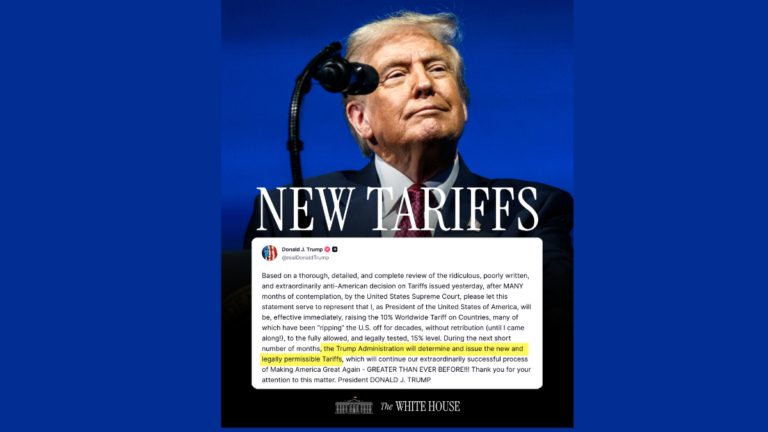 Trump hikes global tariffs to 15% as the fallout from Supreme Court loss continues
