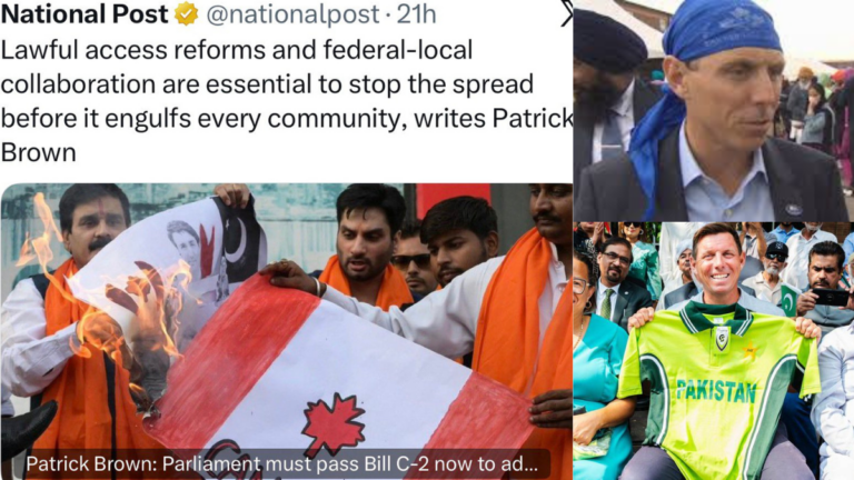 ‘Direct targeting of Hindu Canadians’: Brampton Mayor criticised for using ‘unacceptable’ image in op-ed on extortion gangs