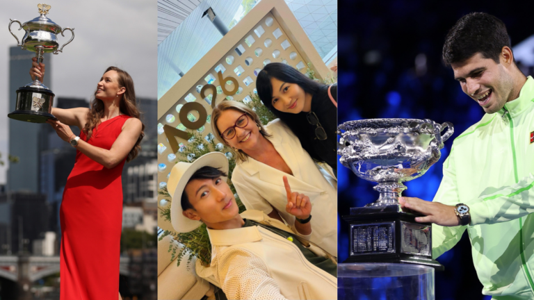 Victoria smashes Australian Open records as stars shine on Melbourne Park courts