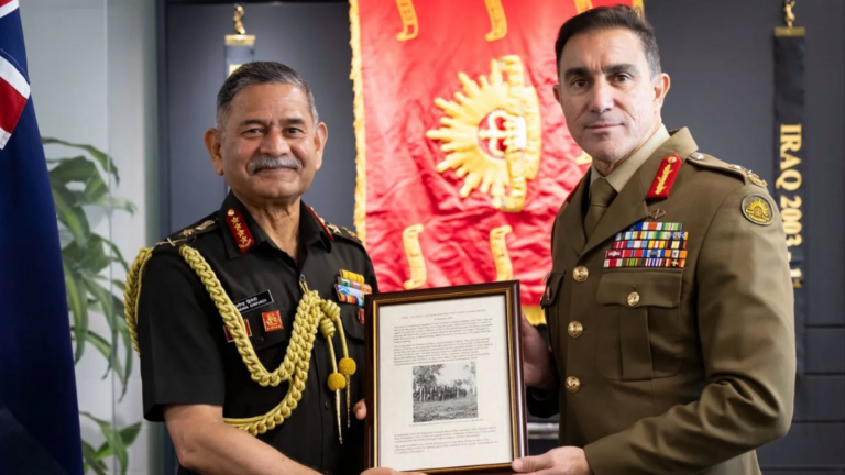 Indian Army chief’s Australia visit signals stronger Indo-Pacific military alliance