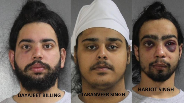 Three young men from Punjab charged over alleged extortion-related shooting in Canada