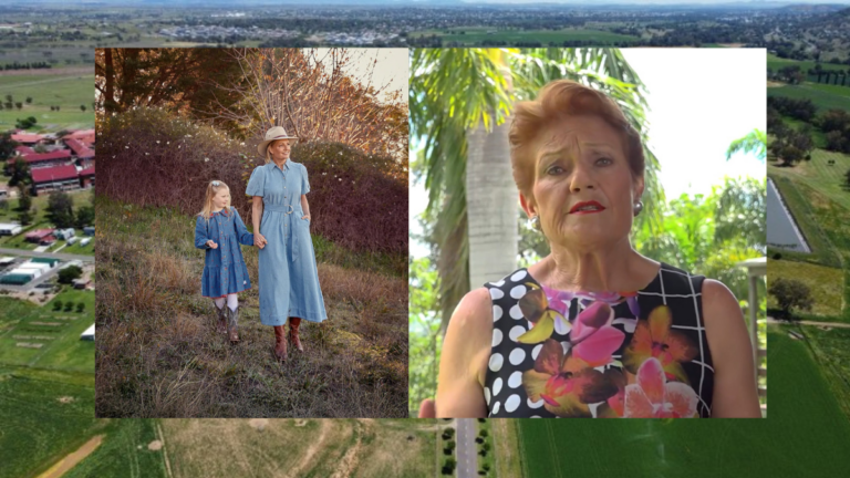 Pauline Hanson calls Farrer by-election “tremendous” as locals line for One Nation’s battle