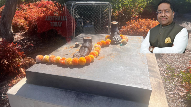 India strongly condemns vandalism and theft of Mahatma Gandhi statue in Melbourne