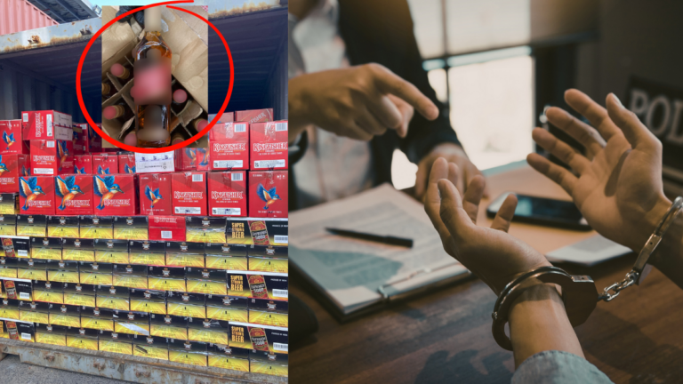 Two Indian nationals fined, visas cancelled and deported after ABF uncovers undeclared whisky hidden in cargo