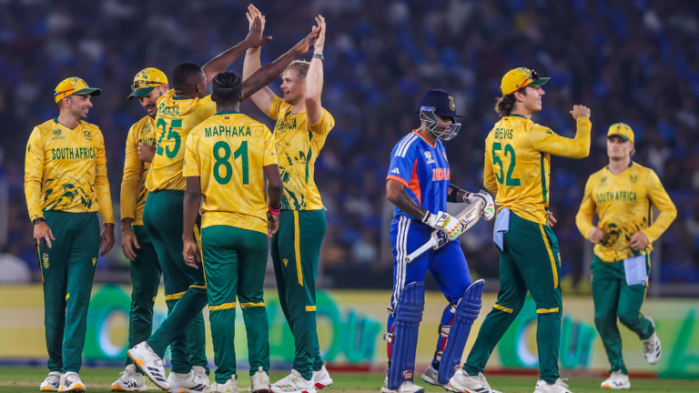 South Africa hammer India by 76 runs, end unbeaten run in T20 World Cup