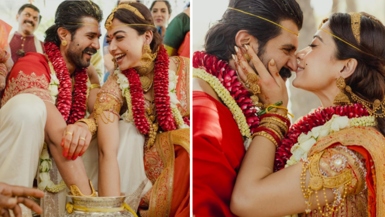 Rashmika Mandanna and Vijay Deverakonda tie the knot in private Udaipur ceremony