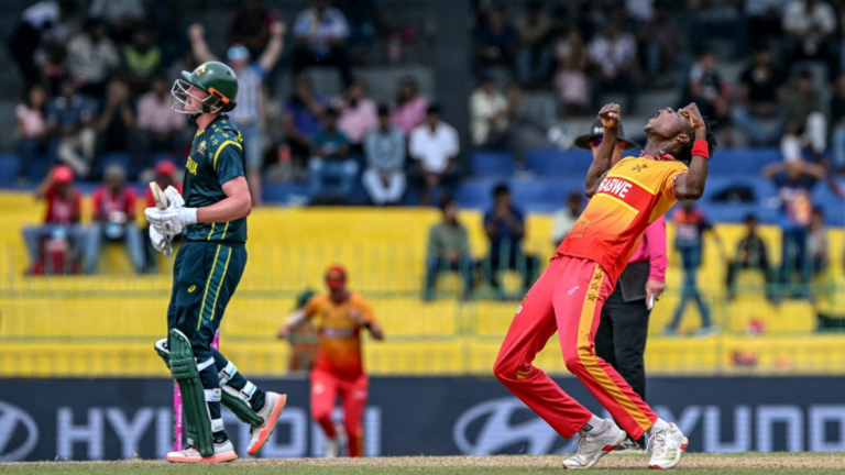 Zimbabwe stuns Australia in ICC T20 World Cup
