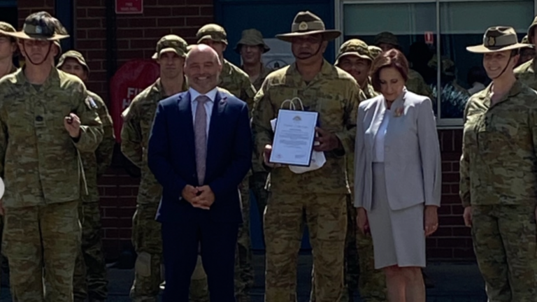 Pacific pride as Australian Army sergeant receives Federation Star after 40 years