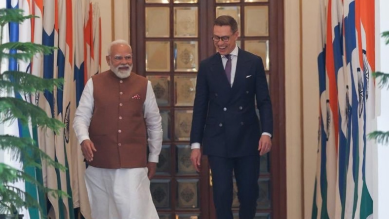 “We should all become a little bit more Indian,” says Finland’s President Alexander Stubb praising India’s foreign policy