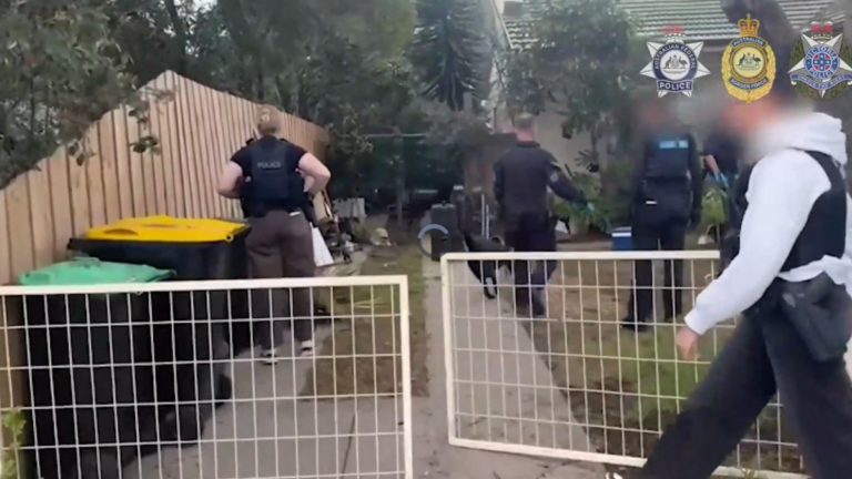 Nine men charged over alleged plot to import drugs via Bass Strait using ‘mother ship’ and ‘daughter vessels’