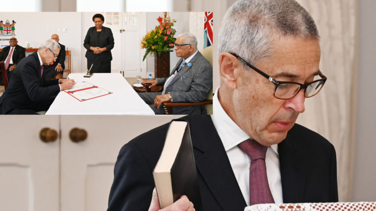 Former Australian High Court judge Geoffrey Nettle sworn in as new Justice for Fiji’s Supreme Court