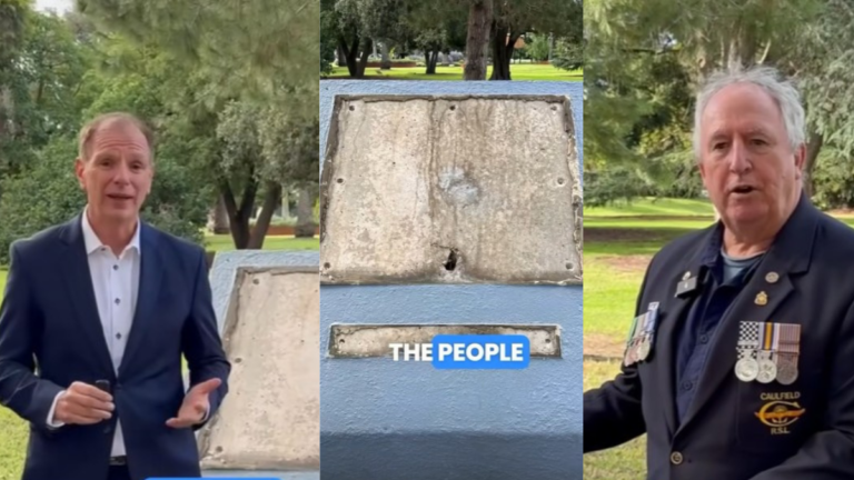 “Nothing short of disgraceful”: ANZAC War memorials vandalised again in Melbourne