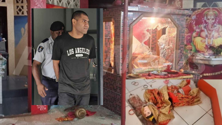 ‘Evil voices’ in head drove accused to vandalise historic Fiji Hindu temple, court hears