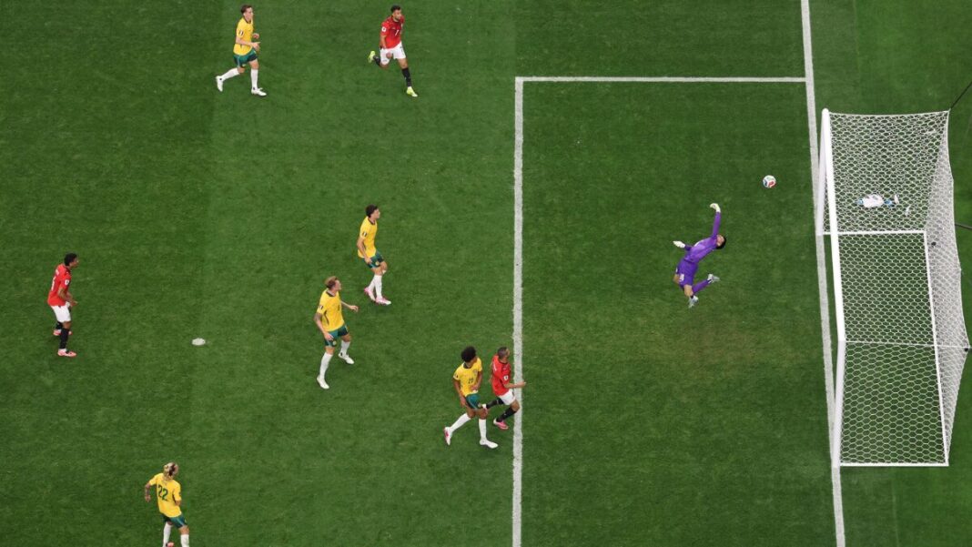 Image: Australia vs Egypt (Source: X)