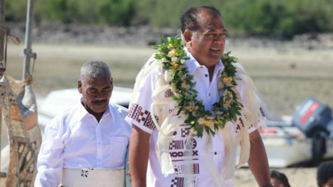 File image: Tui Lau, Ratu Tevita Lutunauga Kapaiwai Uluilakeba Mara (Source: FijiVillage screenshot)