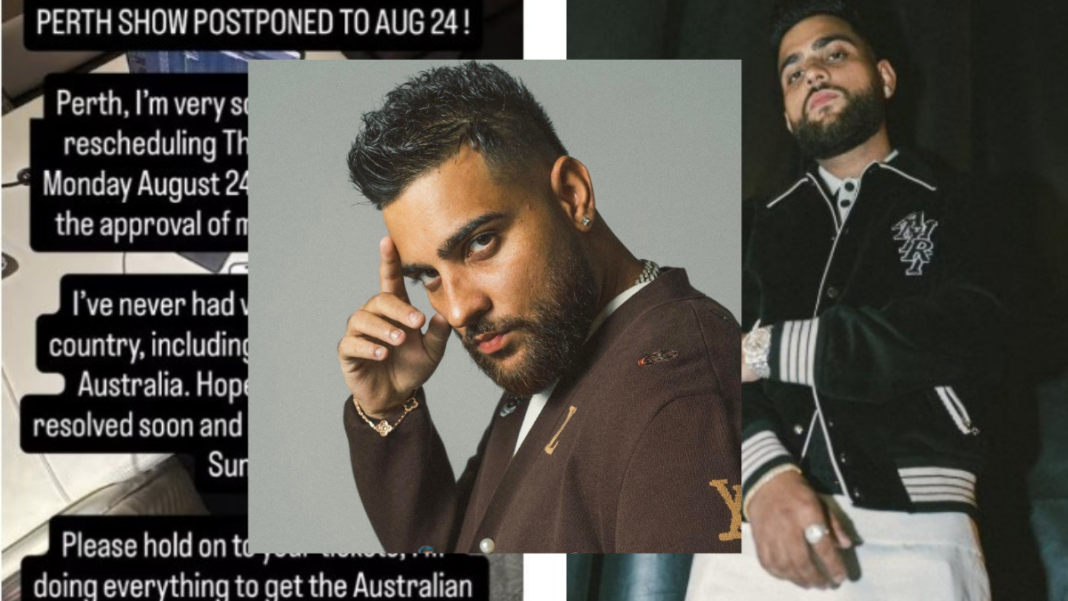 Image: Indian-origin Punjabi pop superstar Karan Aujla (Source: Facebook and Instagram)
