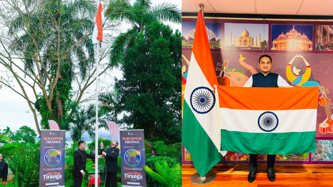 Image: Indian High Commissioner to Fiji Suneet Mehta (Source: X)