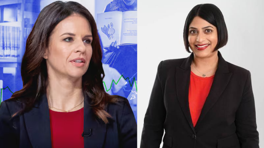 File image: Minister of Education in New Zealand is Erica Stanford and Indian-origin Priyanca Radhakrishnan MP (Source: X)