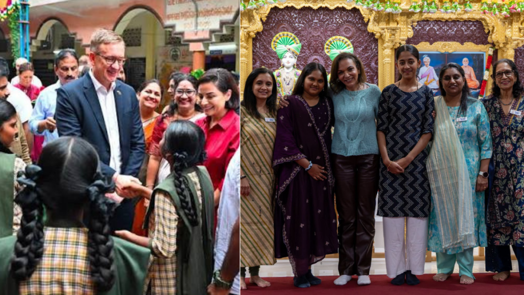 Image:Assistant Minister for Citizenship, Customs and Multicultural Affairs Julian Hill and Multicultural Affairs Minister Anne Aly (Source: Facebook)
