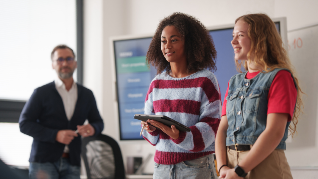Representative image: Class presentation (Source: CANVA)