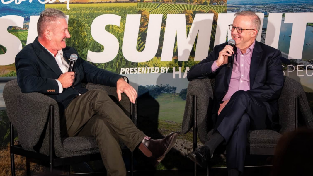 Image: Prime Minister Anthony Albanese has used the 2026 Bush Summit in Dubbo to outline the Federal Government’s priorities for regional Australia (Source: Facebook)