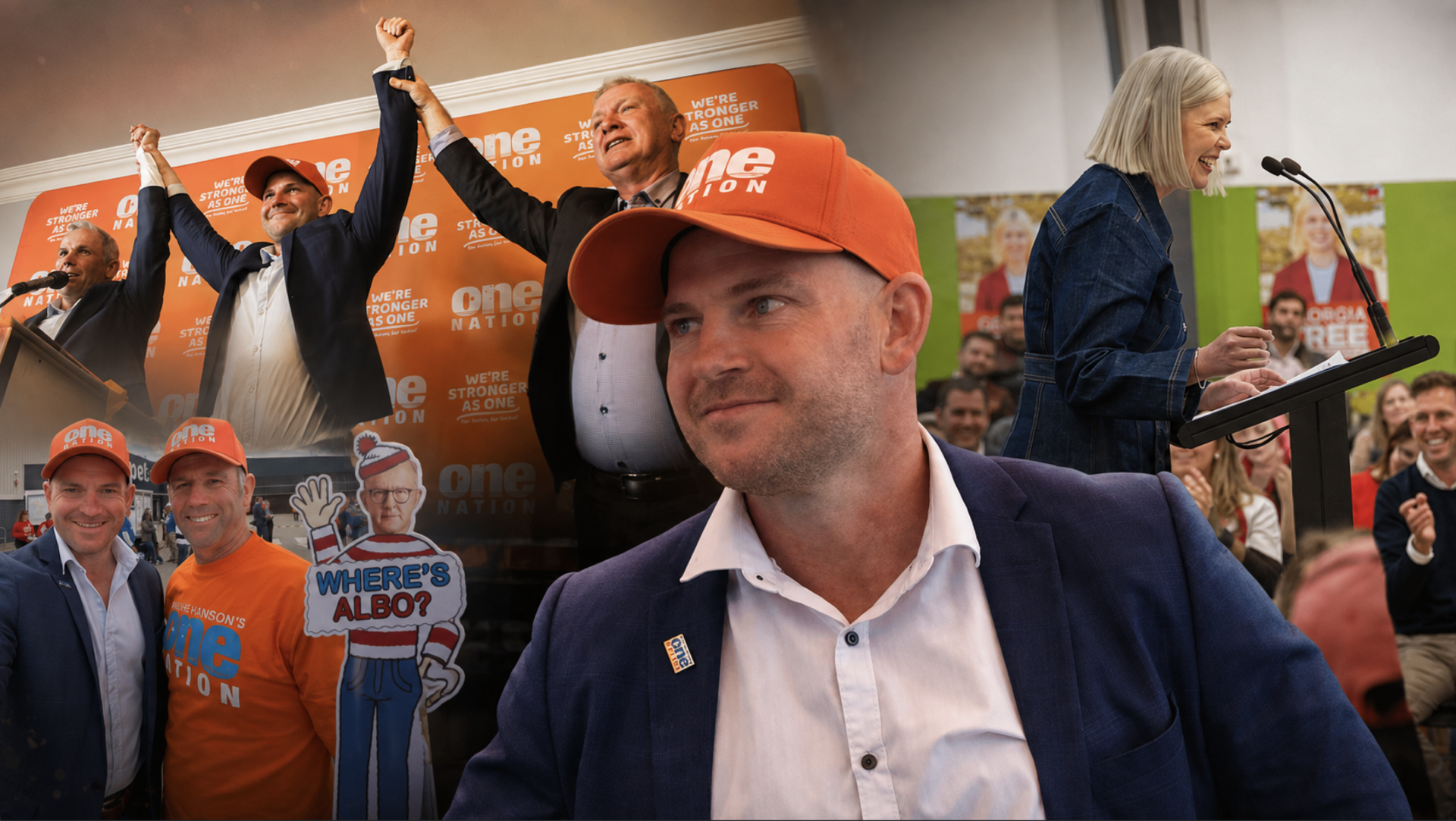 ‘Orange tsunami’: Historic breakthrough for One Nation as Luke Herdegen wins Secret Harbour