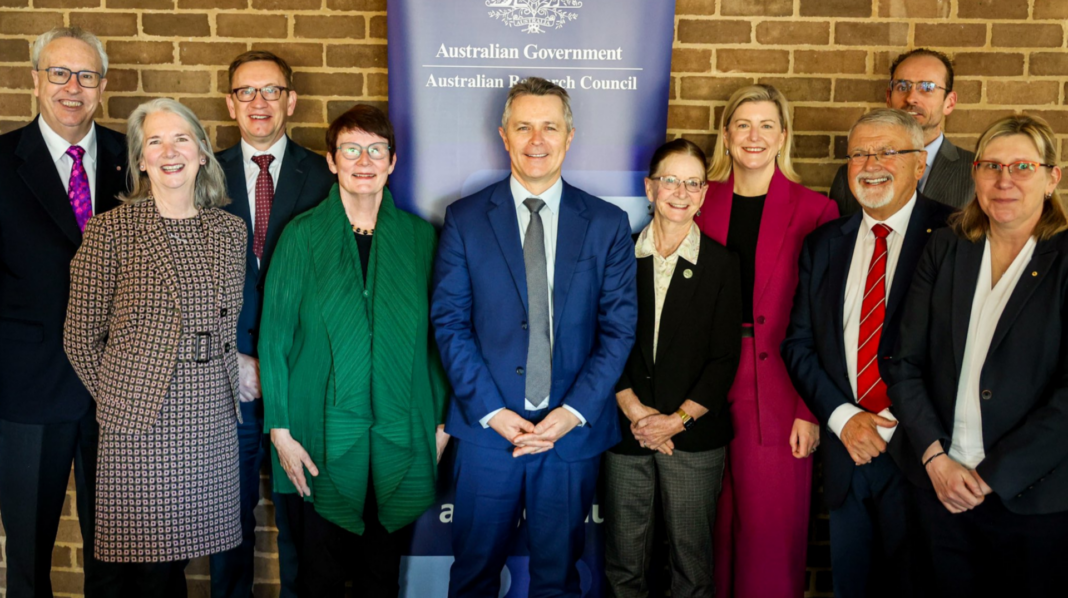 Jason Clare, Education Minister with Universities leadership; Image Source: Supplied Jason Clare, Education Minister with Universities leadership; Image Source: Supplied