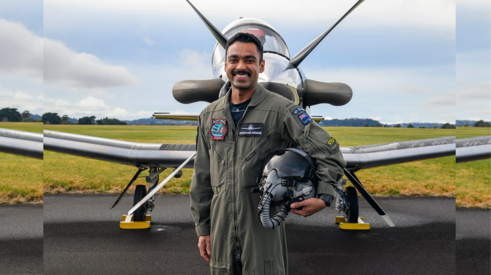 ‘How cool is this?’: Childhood fascination leads Roshane Mendis to Air Force cockpit