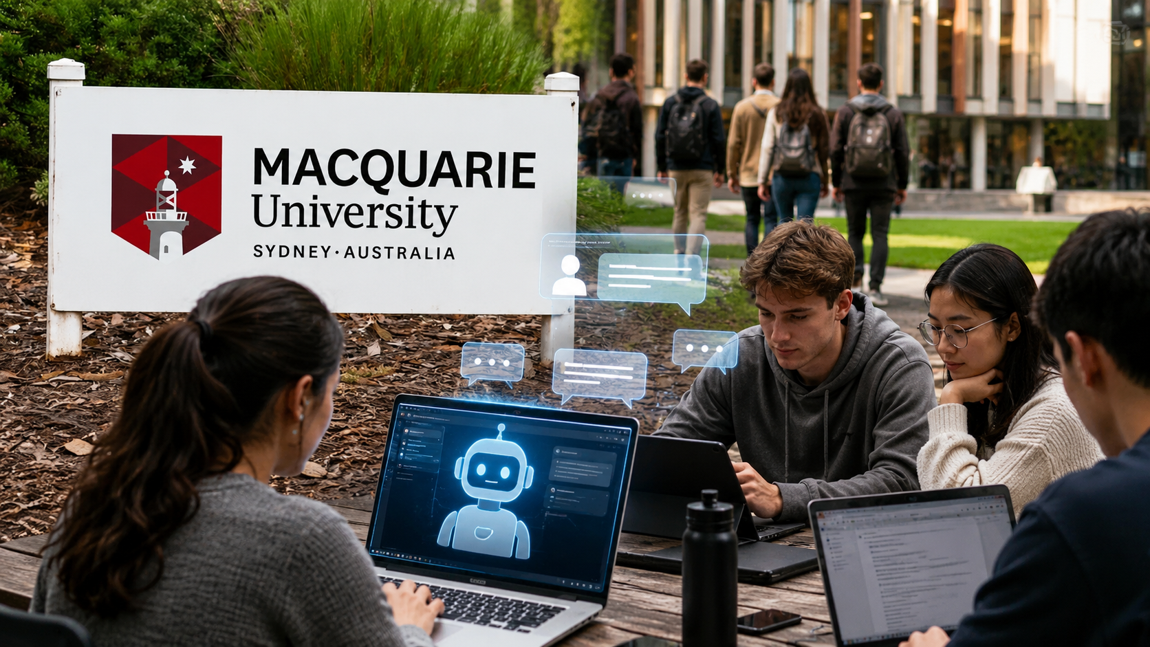 Macquarie University replaces weekly psychology tutorials with AI chatbot activity, Students say they feel ‘short-changed’