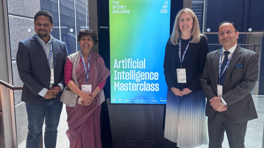 Image: Amit Shukla, Joint Secretary for Cyber Diplomacy at India’s Ministry of External Affairs, held a meeting with Jessica Hunter, Australia’s Ambassador for Cyber Affairs and Critical Technology, during his visit to Australia (Source: X)
