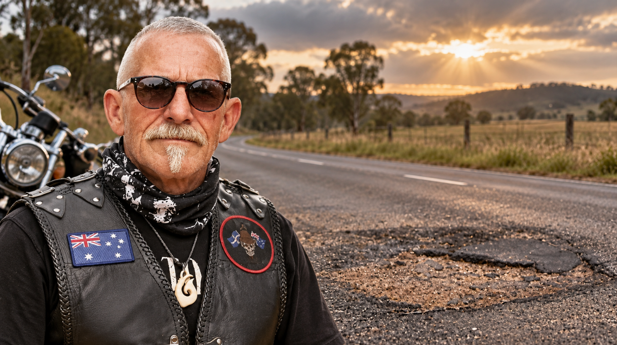 Ballarat motorcyclist Peter ???Tiki??? Mason dies after reported pothole crash as Victoria???s road crisis deepens