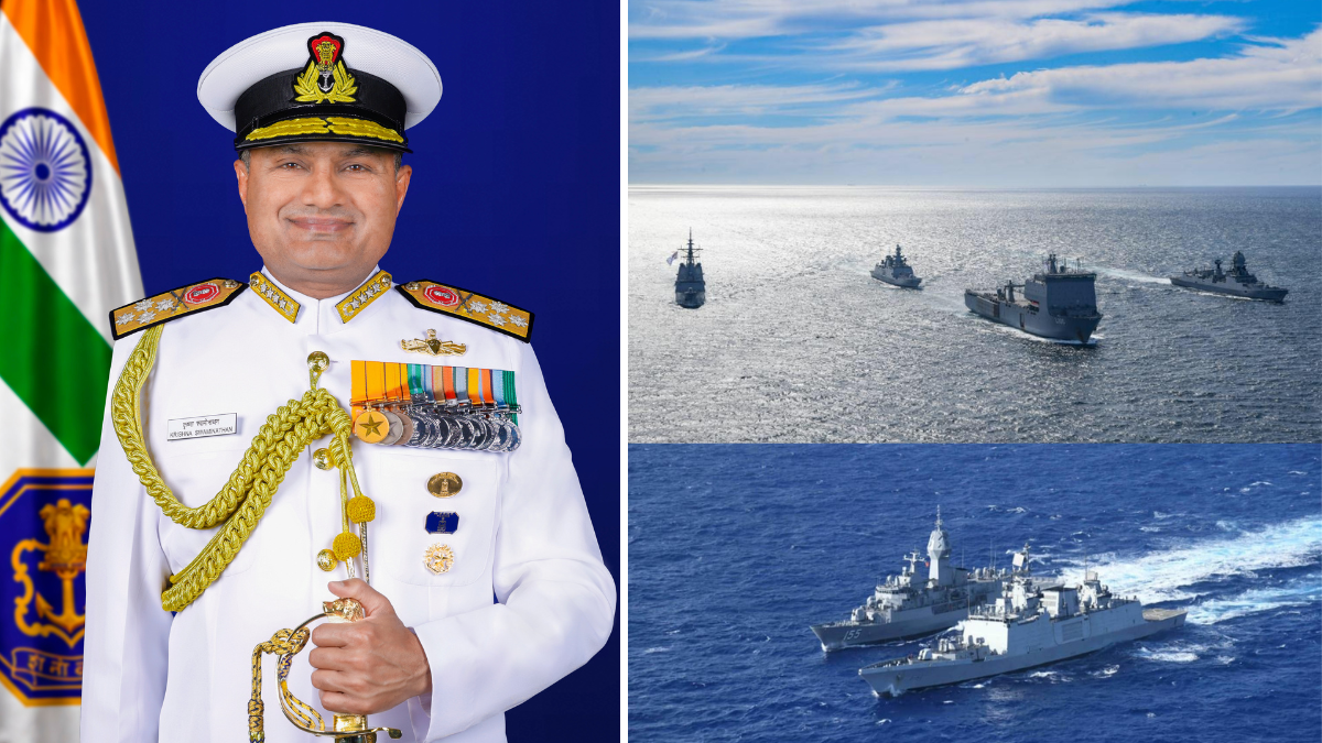 We see Australia as a natural, important and enduring maritime partner: Indian Navy Chief Admiral Krishna Swaminathan