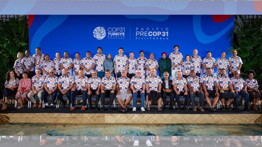 File image: Leaders’ Plenary took place in Nadi, Fiji, on 6 October as part of the Pre-COP31 (Source: X)