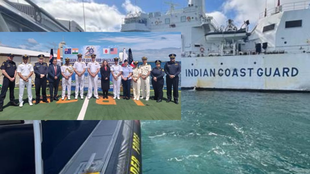 Image: India to Fremantle Quad-at-sea mission strengthens maritime cooperation (Source: ABF)